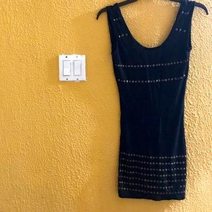 Embellished Black dress